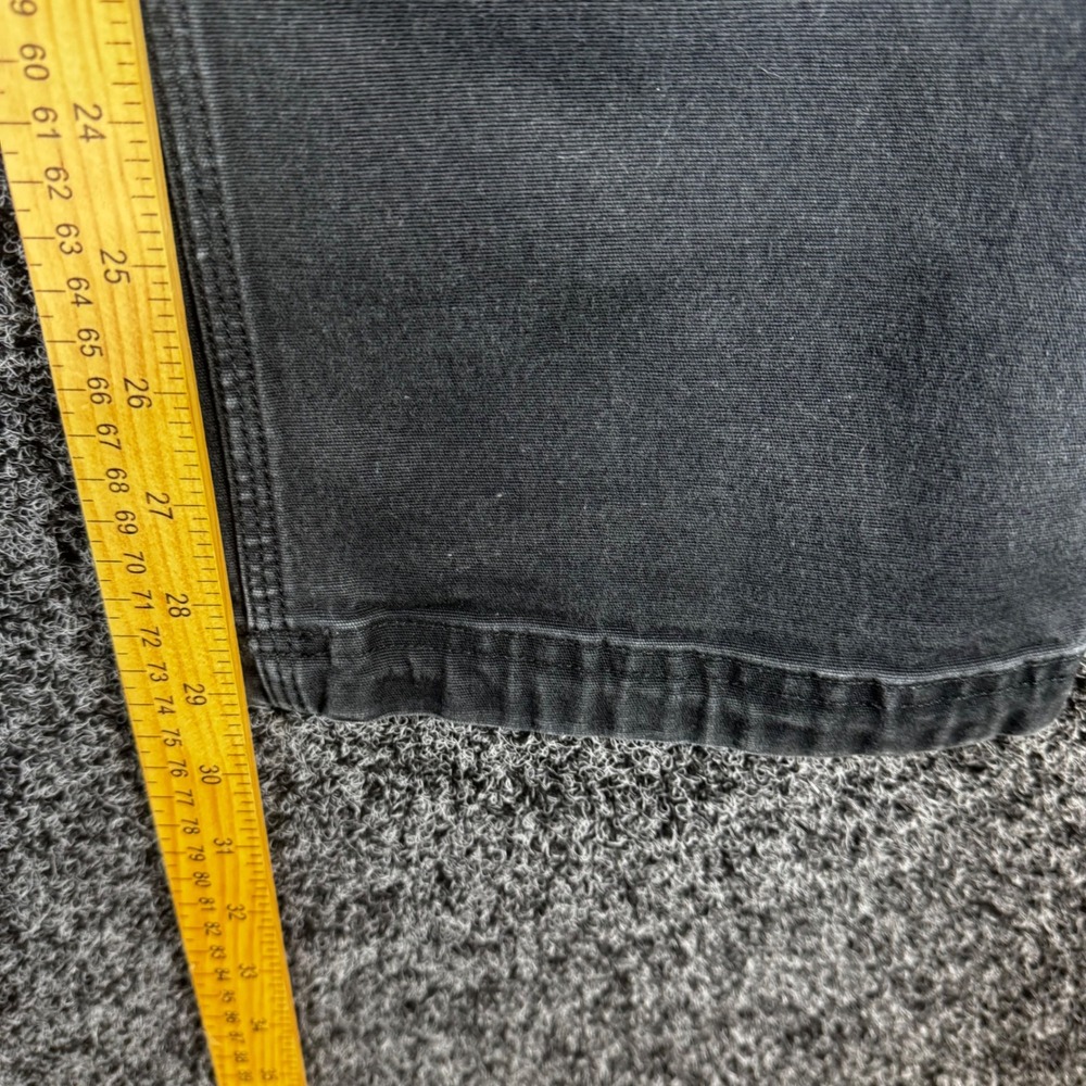 Duluth Trading Co Flex Fire Hose Pants Mens 32x32 Black Canvas Work Utility Pant - Picture 6 of 7
